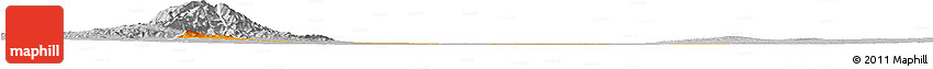 Political Horizon Map of Yongning, lighten, desaturated