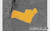Political Map of Yongning, darken, desaturated