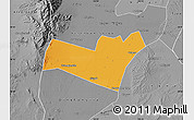 Political Map of Yongning, desaturated