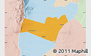 Political Map of Yongning, lighten