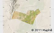 Satellite Map of Yongning, lighten