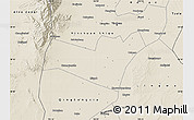 Shaded Relief Map of Yongning