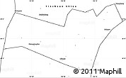 Blank Simple Map of Yongning