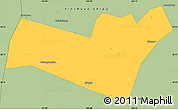 Savanna Style Simple Map of Yongning