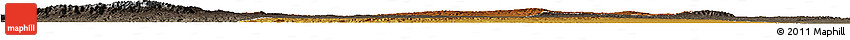 Physical Horizon Map of Zhongwei, darken, semi-desaturated