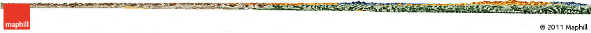 Political Horizon Map of Baima, semi-desaturated