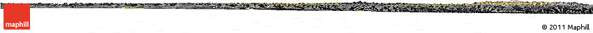 Satellite Horizon Map of Baima, desaturated