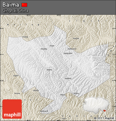 Classic Style Map of Baima