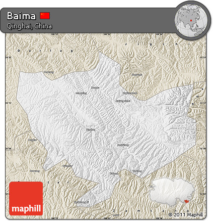 Classic Style Map of Baima