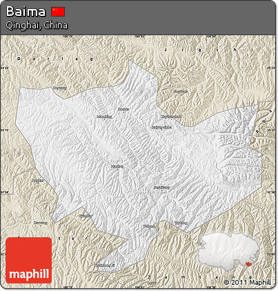 Classic Style Map of Baima