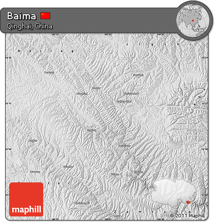 Physical Map of Baima
