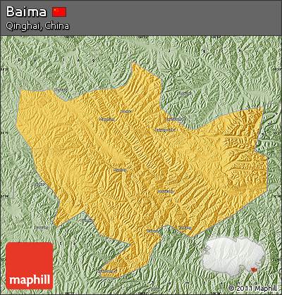 Savanna Style Map of Baima
