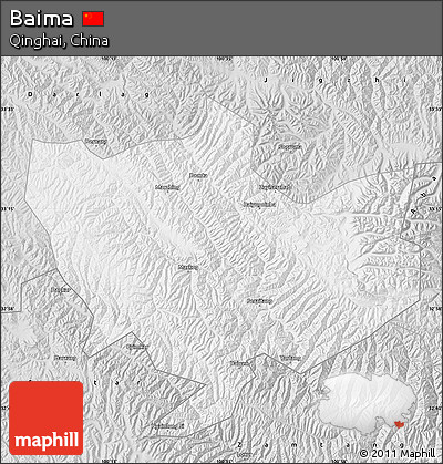 Silver Style Map of Baima