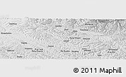 Physical Panoramic Map of Gade, desaturated