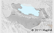 Physical 3D Map of Gonghe, lighten