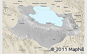 Physical 3D Map of Gonghe, shaded relief outside