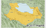 Savanna Style 3D Map of Gonghe