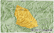 Savanna Style 3D Map of Jainca