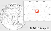 Blank Location Map of Jainca