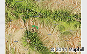 Satellite Map of Jainca