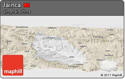 Classic Style Panoramic Map of Jainca