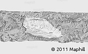 Gray Panoramic Map of Jainca