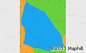 Political Simple Map of Jainca