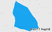 Political Simple Map of Jainca, single color outside