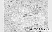 Silver Style 3D Map of Jigzhi