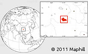 Blank Location Map of Jigzhi
