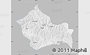 Gray Map of Jigzhi, single color outside