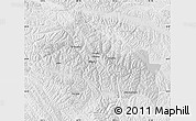Physical Map of Jigzhi, lighten