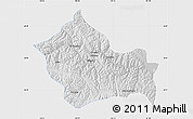 Physical Map of Jigzhi, single color outside