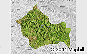 Satellite Map of Jigzhi, physical outside