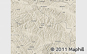 Shaded Relief Map of Jigzhi