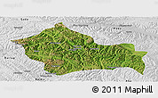 Satellite Panoramic Map of Jigzhi, physical outside