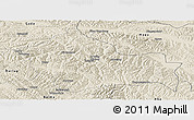 Shaded Relief Panoramic Map of Jigzhi
