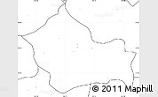 Blank Simple Map of Jigzhi, no labels