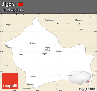 Classic Style Simple Map of Jigzhi