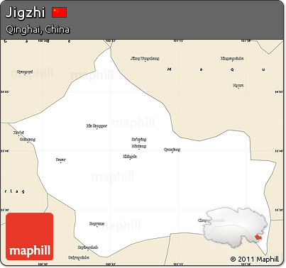 Classic Style Simple Map of Jigzhi