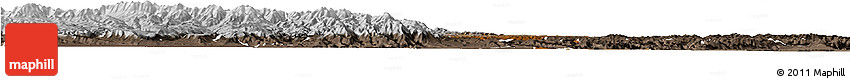 Physical Horizon Map of Minhe, semi-desaturated Physical Horizon Map of Minhe, semi-desaturated
