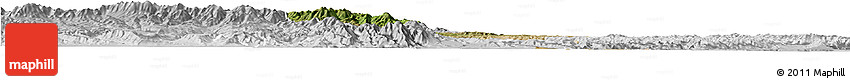 Satellite Horizon Map of Minhe, lighten, desaturated Satellite Horizon Map of Minhe, lighten, desaturated