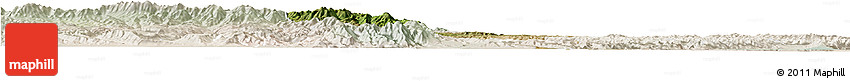 Satellite Horizon Map of Minhe, lighten Satellite Horizon Map of Minhe, lighten