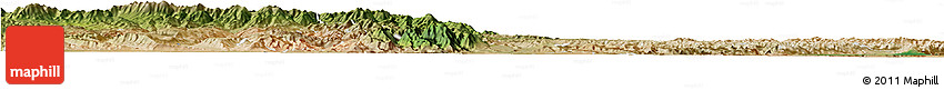Satellite Horizon Map of Minhe