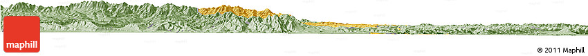 Savanna Style Horizon Map of Minhe