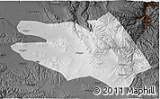 Physical 3D Map of Zekog, darken