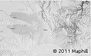 Physical 3D Map of Zekog, lighten, desaturated
