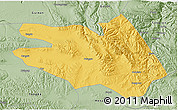 Savanna Style 3D Map of Zekog