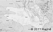 Silver Style 3D Map of Zekog