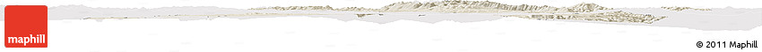 Shaded Relief Horizon Map of Zekog, cropped outside